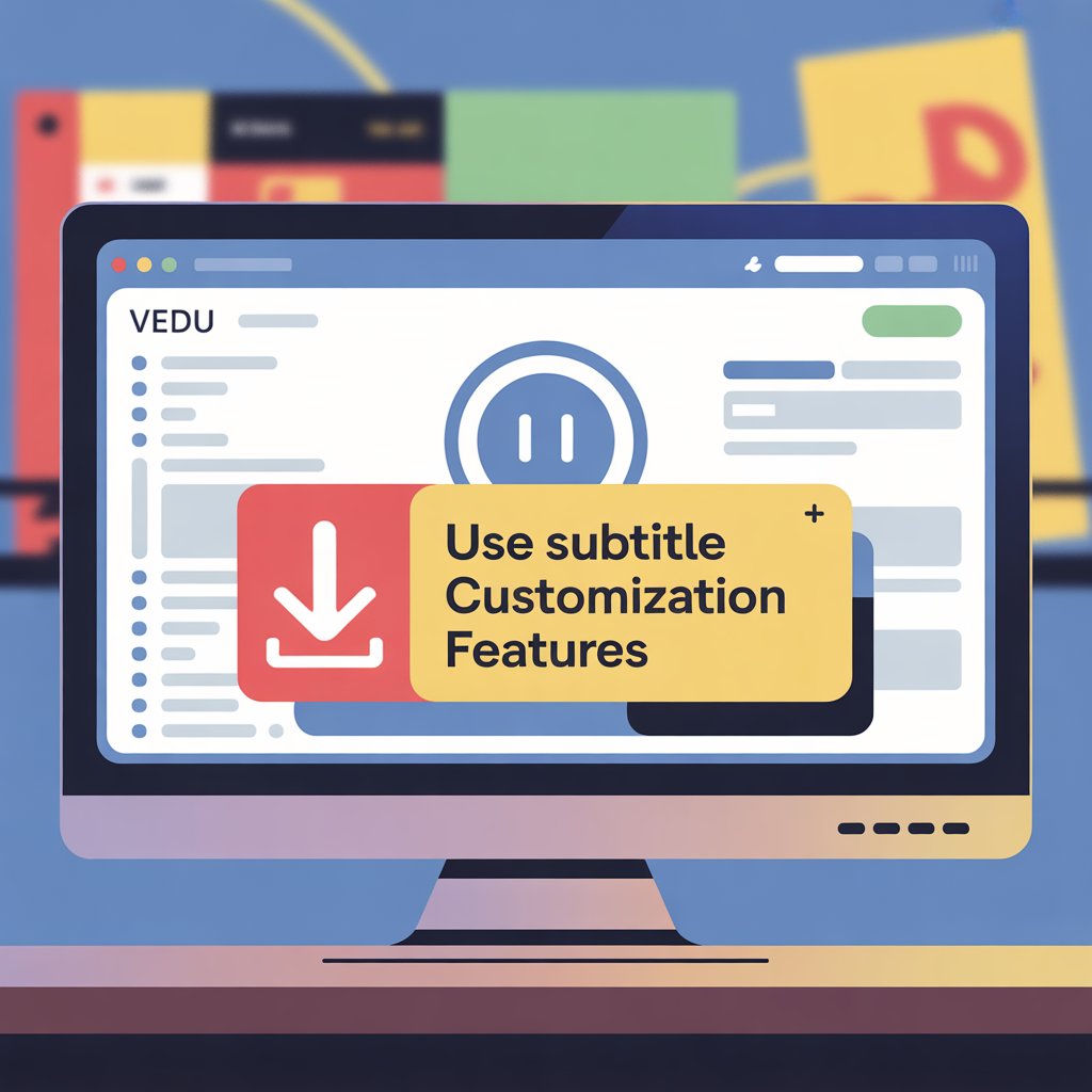 Use Subtitle Customization Features